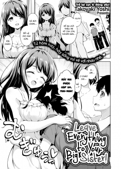 Truyenhentai18 - Đọc hentai Leave Everything To Your Big Sister Online