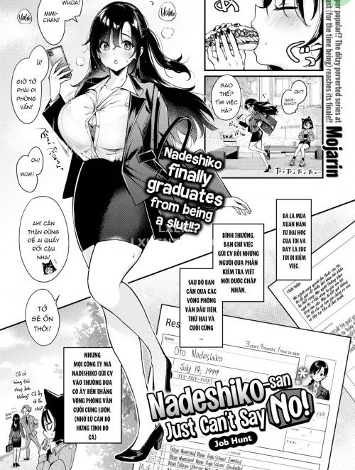 Truyenhentai18 - Đọc hentai Nadeshiko-san Just Can't Say No! ~Job Hunt Online