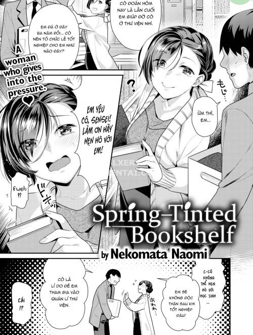 Truyenhentai18 - Đọc hentai Spring-Tinted Bookshelf Online