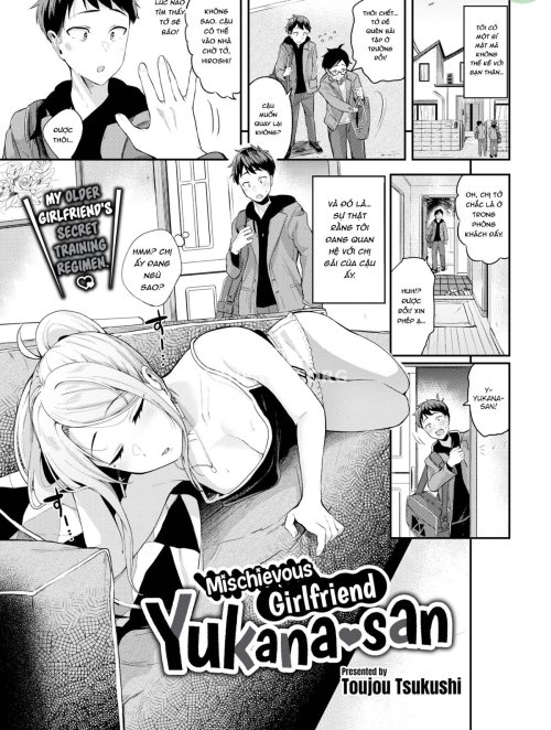Truyenhentai18 - Đọc hentai Mischievous Girlfriend Yukana-san Online