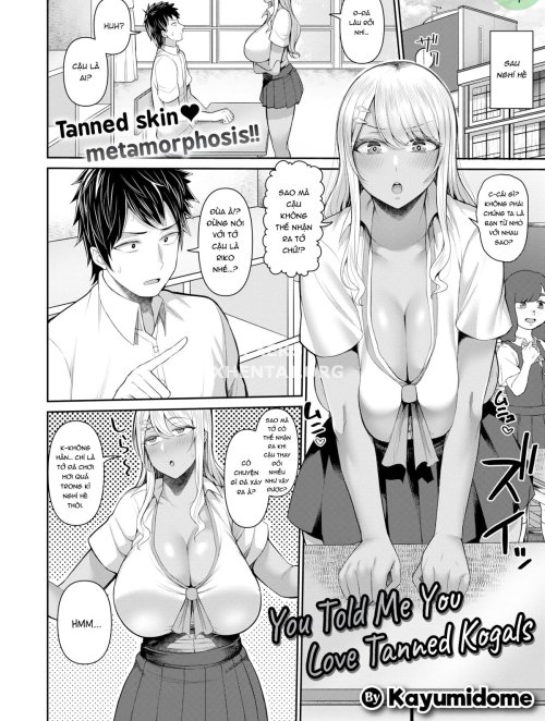 Truyenhentai18 - Đọc hentai You Told Me You Loved Tanned Kogals Online
