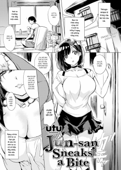 Truyenhentai18 - Đọc hentai Jun-san Sneaks A Bite Online