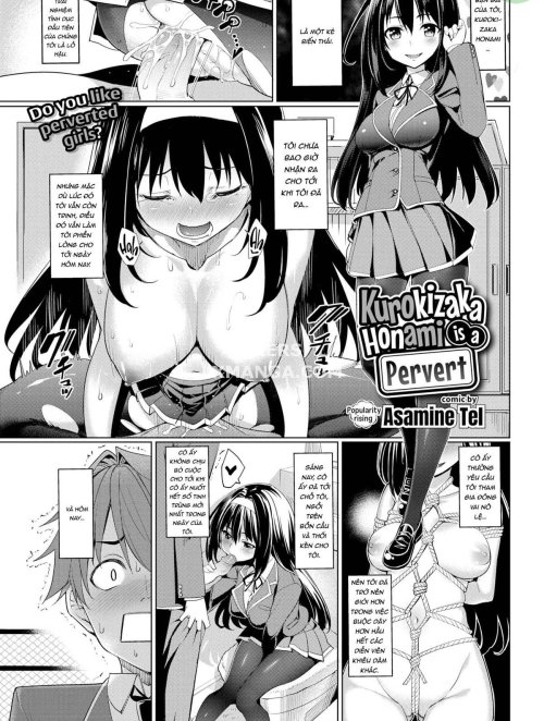 Truyenhentai18 - Đọc hentai Kurokizaka Honami Is A Pervert Online