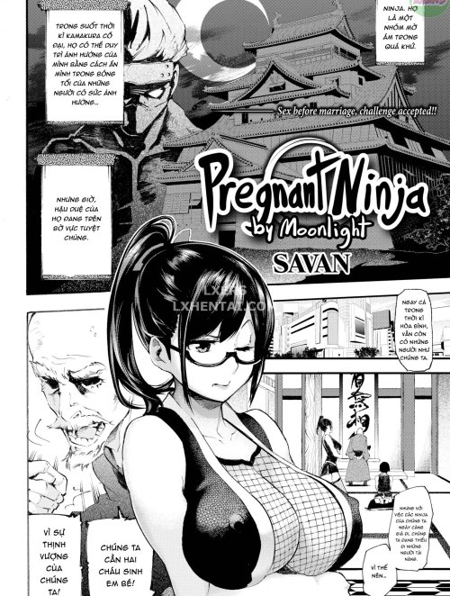 Truyenhentai18 - Đọc hentai Pregnant Ninja By Moonlight Online