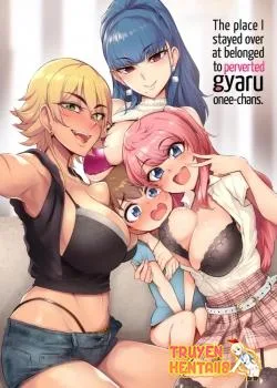 Truyenhentai18 - Đọc hentai The Place I Stayed Over At Belonged To Perverted Gyaru Onee-chans Online