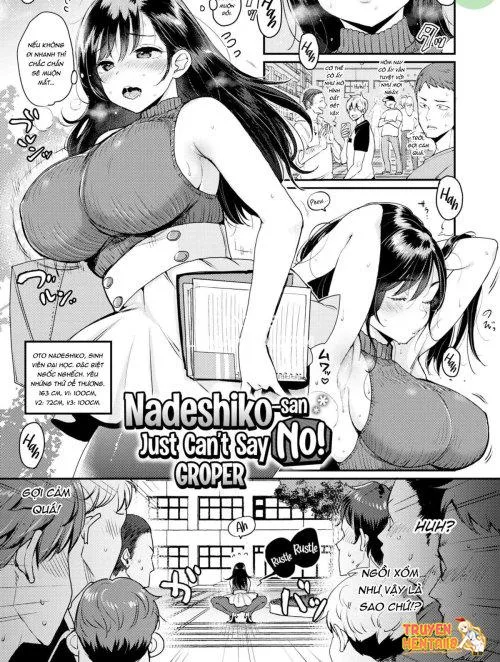 Truyenhentai18 - Đọc hentai Nadeshiko-san Just Can't Say No! ~Groper Online