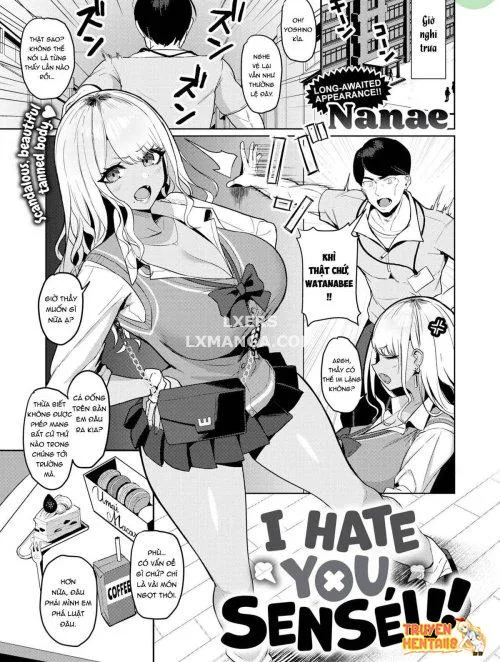 Truyenhentai18 - Đọc hentai I Hate You, Sensei!! Online